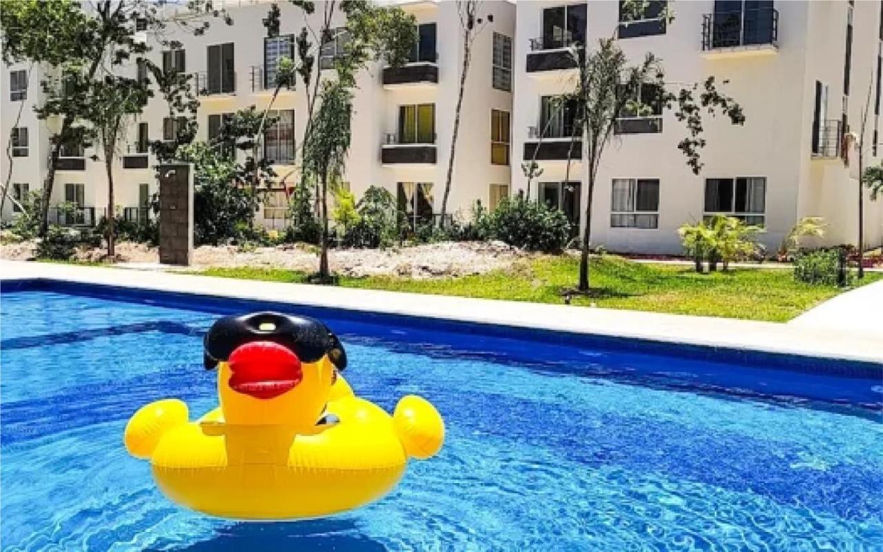 Caribe Turquesa, Departamento Completo, Playa Del Carmen Apartment Екстериор снимка